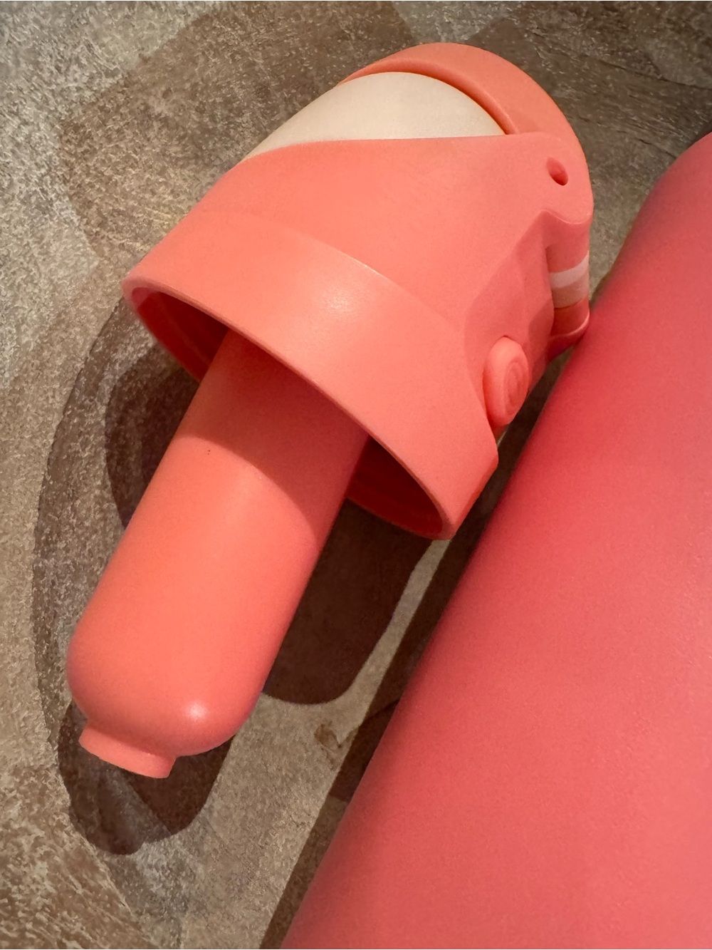 Cirkul Coral Pink Insulated Water Bottle - Picture 3 of 7